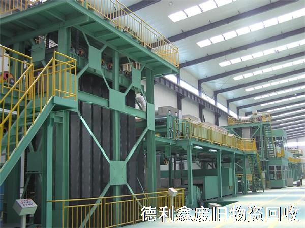 鍍鋅生產(chǎn)線(xiàn)回收，彩圖流水線(xiàn)設(shè)備回收